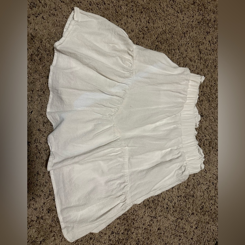White summer skirt